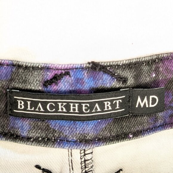 Outer Space Supernova Planetary Nebula Overall Shorts - Picture 4 of 7